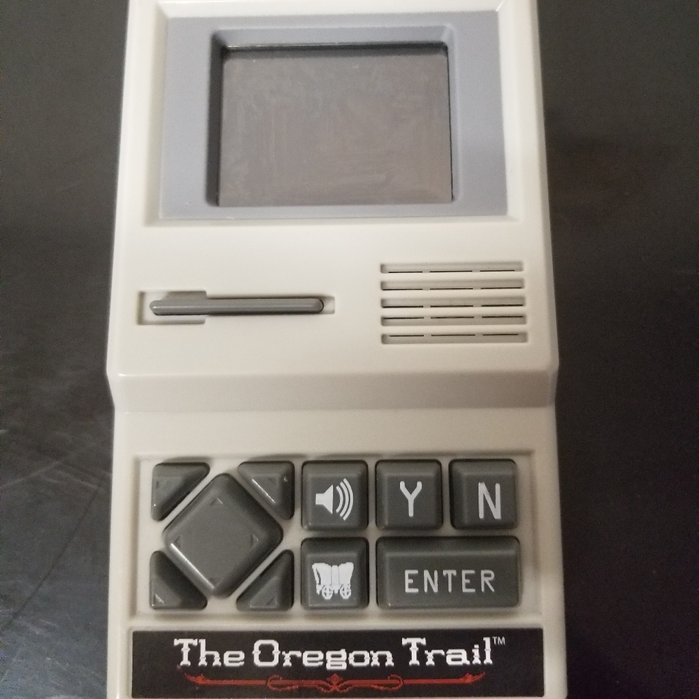 Oregon Trail handheld game
